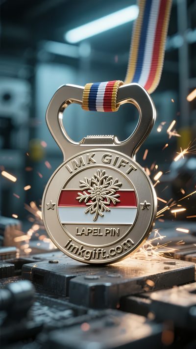 in998-Edelweiß-Flaschenöffner-Die-Kraft-des-Durchbruchs-unter-der-rot-weißen-Flagge